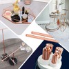 Tynulox 5Pcs 15 Gauge Pure Electrode Copper Round Rod 1.5mm