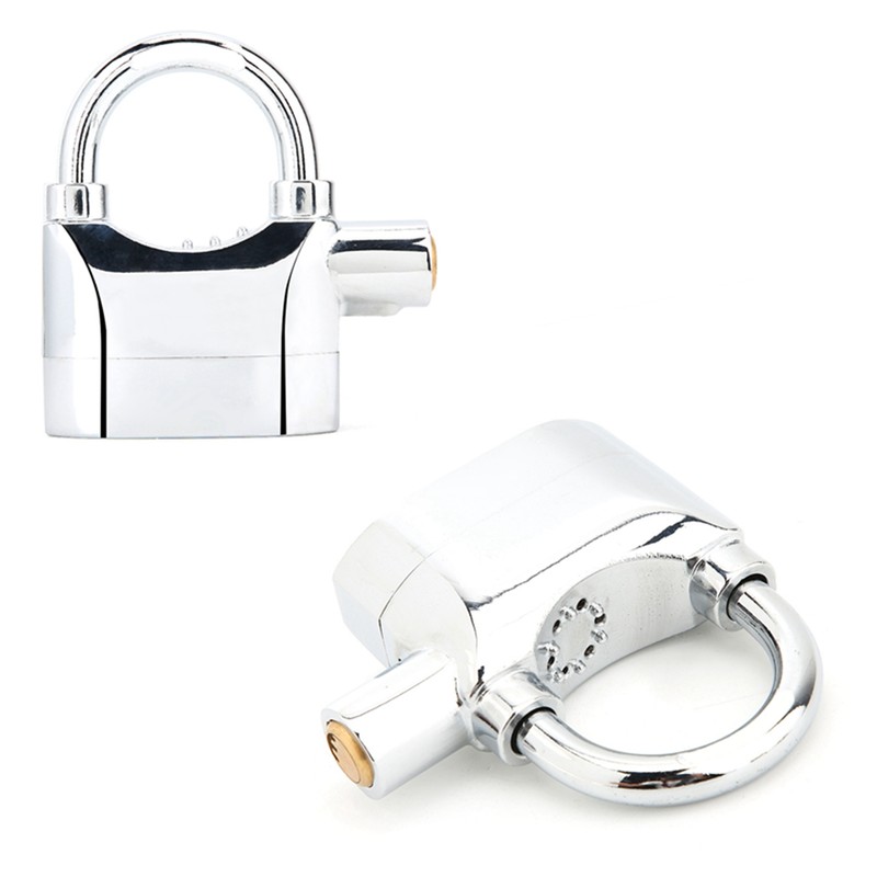 Anti theft Security Padlock Waterproof Siren Alarm Lock for Motorcycle