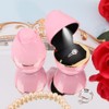 iSuperb Pink Ring Box LED Ring Case Rose Jewelry Box