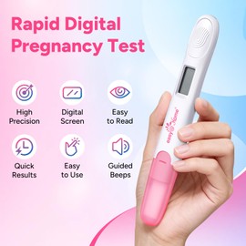 Easy@Home Digital Pregnancy Test 2 Pack – Midstream hCG Tests for Early Detection with Digital Display – Easy At-Home Use