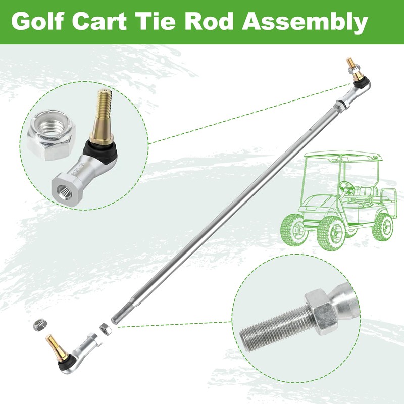 Tie Rod Assembly, Tie Rod & End (Left & Right)