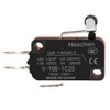 Heschen Micro Switch, V-165-1C25, SPDT, Short Roller Lever, 16A 250VAC,