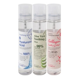 Soothing Mist 3 Collagen, Aloe Vera. Hyaluronic acid tag 118ml / 수딩미스트 3종 콜라겐.알로에베라.히알루론산 택 118ml