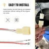 awlbed 4 PCS Car Audio Adapter Plug Adapter, Door Speaker