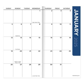 TF PUBLISHING 2025-2026 Sup Dog 2-Year Small Monthly Pocket Planner - 2-Page Large Calendar Grid and Lined Notes Section in Back - Monthly Day Planner for Purse - 3.5" x 6.5"