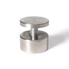 Stainless Steel Standoff 1-1/2 Inch Diameter x 3/4 Inch Barrel