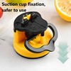 Hands Free Knife Sharpener，with suction cup，portable，tungsten Carbide，quick Sharpening，suitable for home