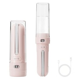 Portable Bidet for Travel | Bathroom - Rechargeable Electric Bidet Sprayer with 3 Pressure | Waterproof for Ultimate Personal Hygiene Cleaning at Home Office and Camping (Pink)