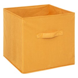 5 five simply smart Velour Basket 31 x 31 cm Mix N Module Yellow - 31 x 31 cm