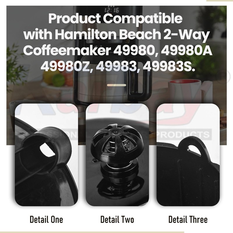 Replacement Brew Basket for Hamilton Beach FlexBrew Coffee Makers -