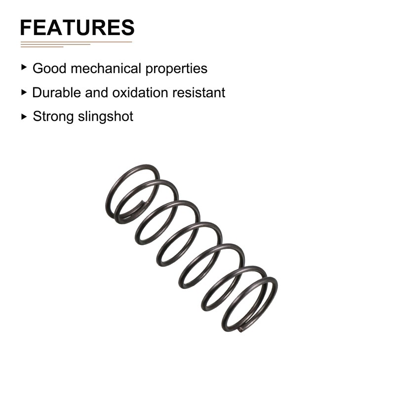 DTGN 1.2x15x40mm(DxODxL) Compression Spring - 10Pack - Good for Machinery