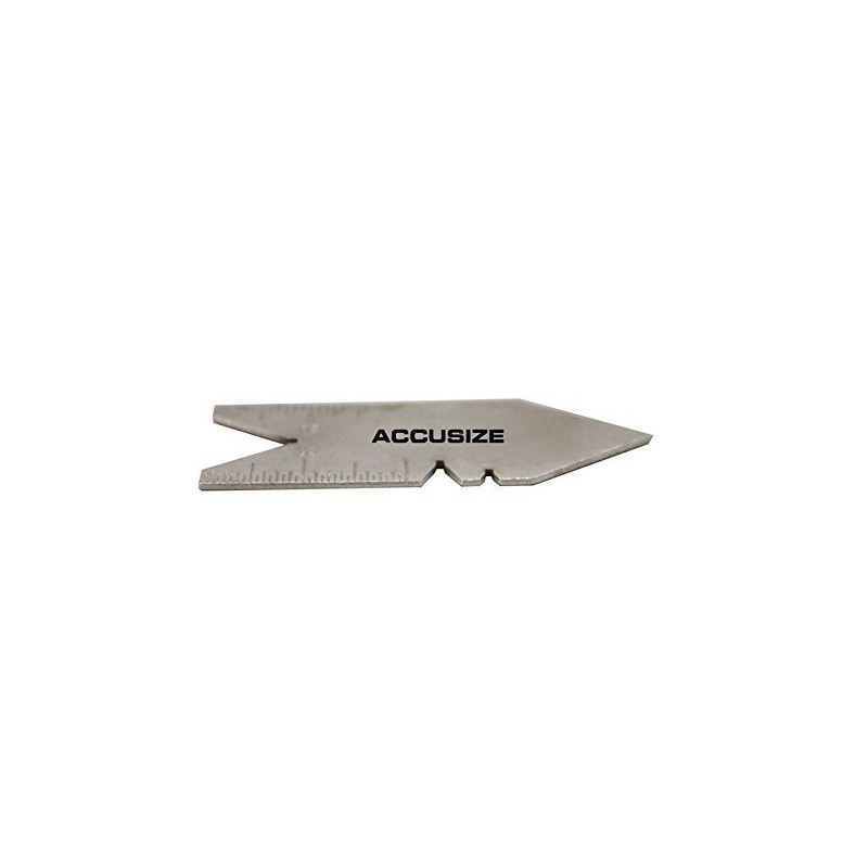 Accusize Industrial Tools 60 Deg. Center Gauge, A852-6002