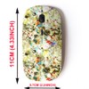 CJCBROES 2.4G Wireless Mouse with Cute Pattern Design for All