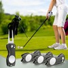 Skylety 4 Pieces Golf Divot Repair Tool with Magnetic Button