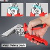MAXPOWER 2-Piece Sheet Metal Hand Seamers, 5 Blade Pipe Crimper