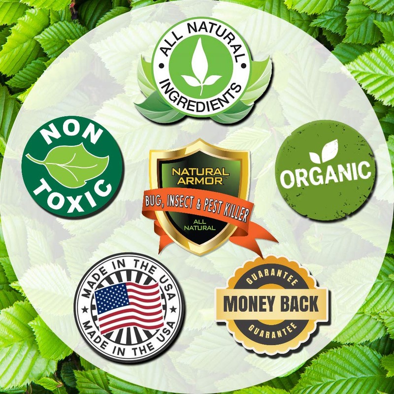 Natural Bug, Insect & Pest Killer & Control Including Fleas,