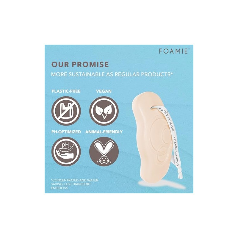 Foamie Shampoo en barra de Coco