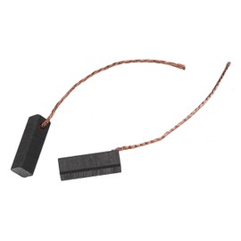 vhbw 2 x Carbon Brushes Motor Carbon Abrasive Carbon 5 x 5 x 16 mm Compatible with Truck Engines