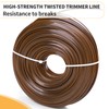SWAWIS Trimmer Line 2.4 mm x 100 m Brush Cutter