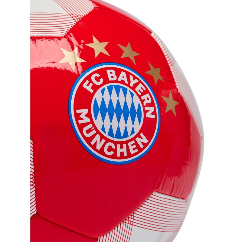 FC Bayern München Football | Size 5 | Red/White