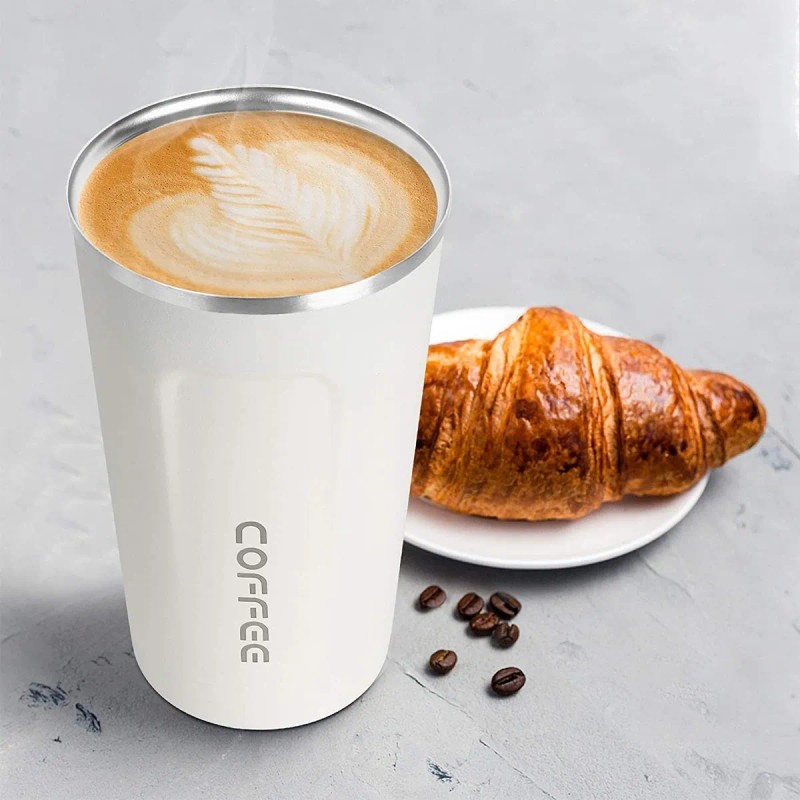 Vaso De Café De Acero Inoxidable 510ml