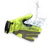 Fluorescent Reflective Winter Gloves - Cycling Running Walking - Waterproof