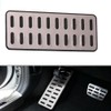 1 Piece Car 304 Stainless Steel Rest Pedal Pad Inner