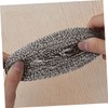 Ciieeo 6pcs Stainless Steel Spiral Scrubbers Kitchen Cleaning for Dishes