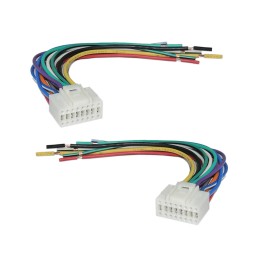 225 2 Pieces 16-Pin Replacement Wiring Harness for Alpine Car Stereo Headunit