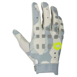 Scott Podium Pro MX Motocross / DH Cycling Gloves Grey/Yellow 2024: Size: L (10)