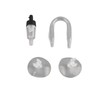 Aquarium Bubble Diffuser Prevent Clogging Transparent Glass Fish Tank Air