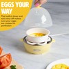 Tasty Mini Rapid Egg Cooker, 5-Egg Capacity for Perfect Hard