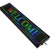 Led Scrolling Sign, 40 x 8 inch Led Scrolling Message