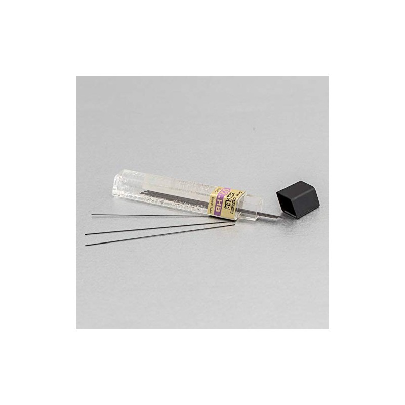 Pentel Super Hi-Polymer Lead Refill 0.2mm, Super Fine, HB, 12ct.