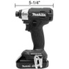 Makita XDT18SY1B-R 18V LXT Sub-Compact Brushless Lithium-Ion Cordless Impact Driver