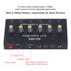 6 Channel Compact Audio Mixer Mono Stereo Switching 6 in