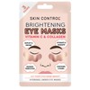 Skin Control Brightening Eye Masks (3 Pairs)