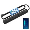 GHome Smart Plug Power Strip with 6 Smart Outlets &