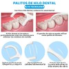 Set 100 Palillos Limpieza Bucal Limpiador de lengua, Raspador lengua
