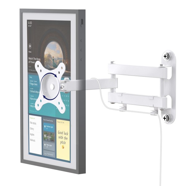 Mount for Echo Show 15, Adjustable Echo Show 15 Wall