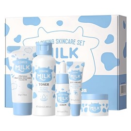 Milk Skin Care Sets&Kits,Milk Skincare Set, Beauty Gift Sets for Teenage Girls,Skincare Set
