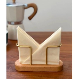 Napkin Stand, Sakulaya Triangle Napkin Holder Napkin Holder, Wood Beech Wood