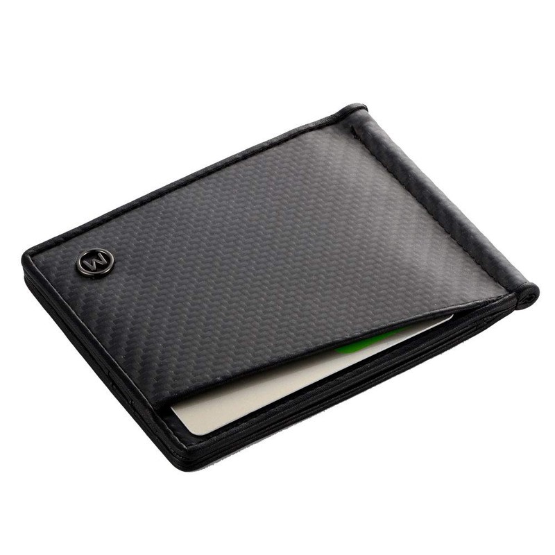 Miragro eami012 Real Carbon F Money Clip, Black