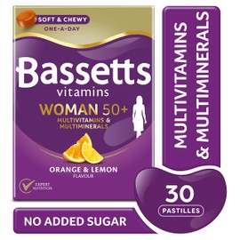 Bassett's Vitamins Woman 50+ Multivitamins & Multiminerals Orange & Lemon 30's