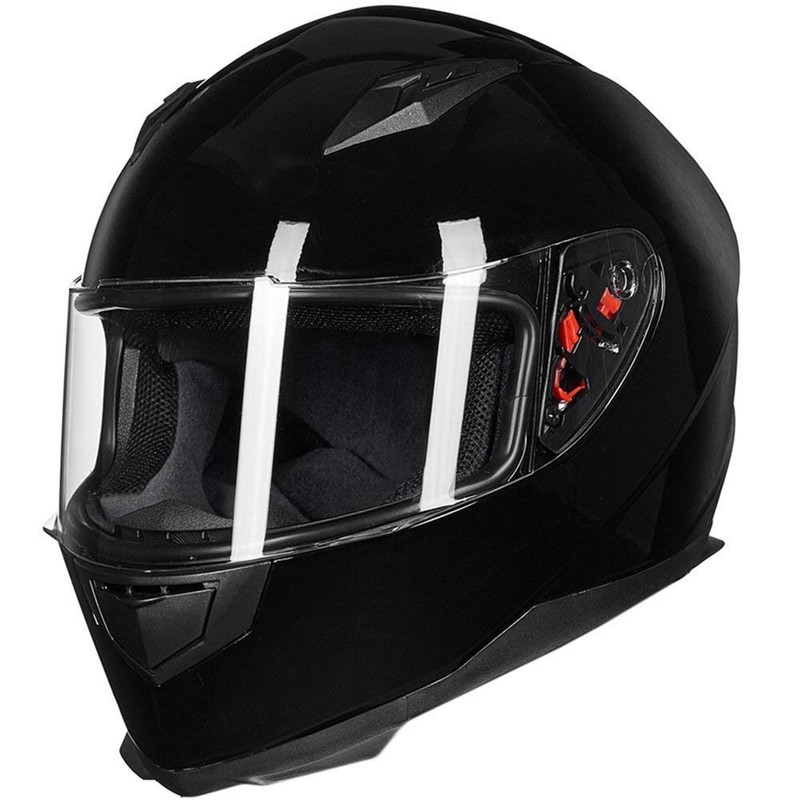 ILM Black Visor for Full Face Motorcycle Street Bike Helmet