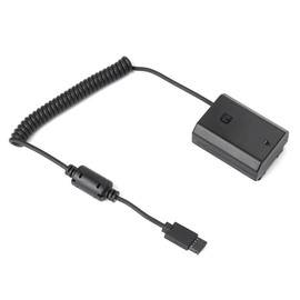 HangTon Ronin S Gimbal to NP-FZ100 Dummy Battery for Sony A7CR A7CII A7C A9II A6700 ZV-E1 A7RIV A1 A7RV A7SIII FX30 FX3 A7IV A7III A6600 A7RIII A7S A9 A9R A9S Camera