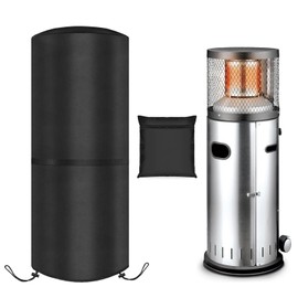 Weather Cover 50 x 50 x 120 cm for Enders Polo 2.0 Patio Heater, Patio Heater, Tear-Resistant 420D Oxford Fabric, Waterproof, Windproof, UV-Resistant, Heater Cover, Black