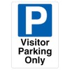 V Safety Visitor Parking Only 210 x 297 mm (A4)
