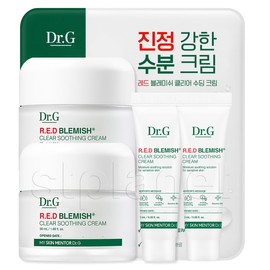 Dr.G Red Blemish Clear Soothing Cream for Teens and Adults Acne / 닥터지 레드블레미쉬 클리어 수딩 크림 청소년 성인 여드름