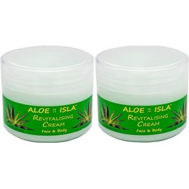 Aloe de la Isla Aloe Vera face and Body Cream 300ml x 2 Units